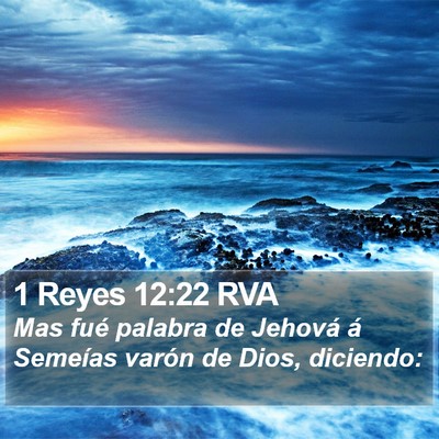 1 Reyes 12:22 RVA Bible Verse Image