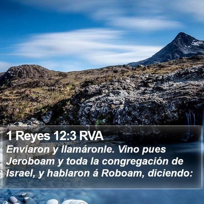 1 Reyes 12:3 RVA Bible Verse Image