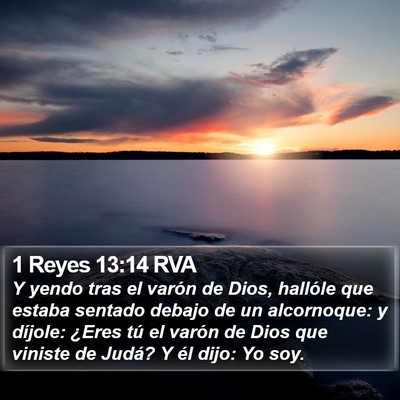 1 Reyes 13:14 RVA Bible Verse Image