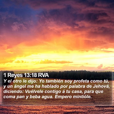 1 Reyes 13:18 RVA Bible Verse Image