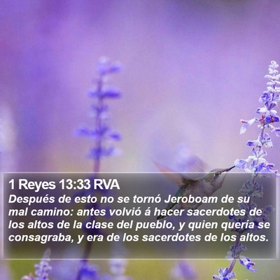 1 Reyes 13:33 RVA Bible Verse Image