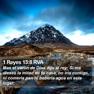 1 Reyes 13:8 RVA Bible Verse Image