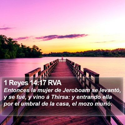 1 Reyes 14:17 RVA Bible Verse Image