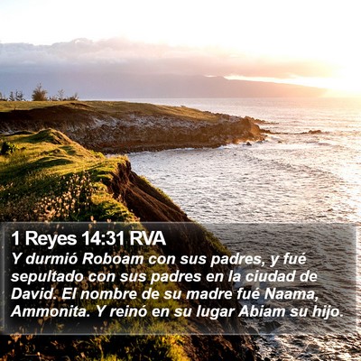 1 Reyes 14:31 RVA Bible Verse Image