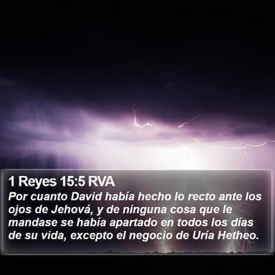 1 Reyes 15:5 RVA Bible Verse Image