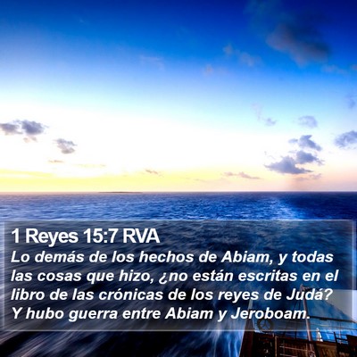 1 Reyes 15:7 RVA Bible Verse Image