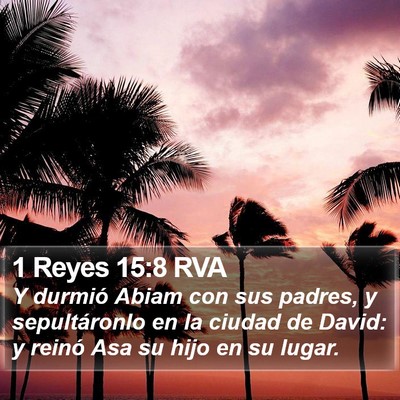 1 Reyes 15:8 RVA Bible Verse Image