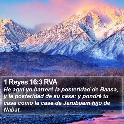 1 Reyes 16:3 RVA Bible Verse Image