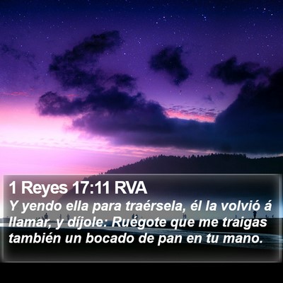 1 Reyes 17:11 RVA Bible Verse Image
