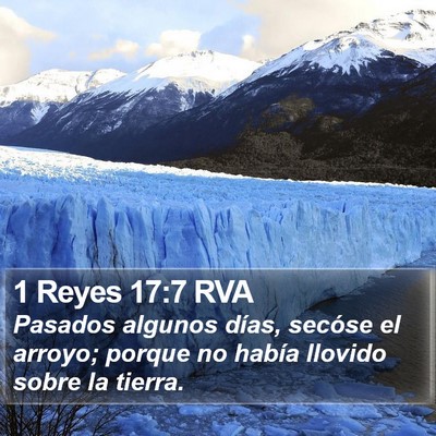 1 Reyes 17:7 RVA Bible Verse Image