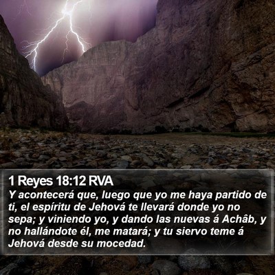 1 Reyes 18:12 RVA Bible Verse Image