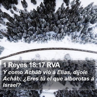 1 Reyes 18:17 RVA Bible Verse Image
