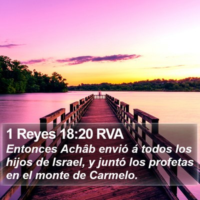 1 Reyes 18:20 RVA Bible Verse Image