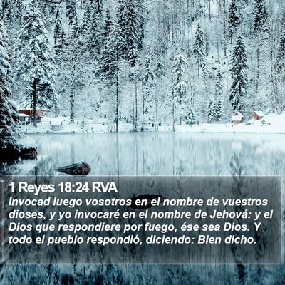 1 Reyes 18:24 RVA Bible Verse Image