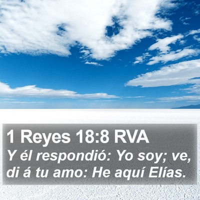 1 Reyes 18:8 RVA Bible Verse Image
