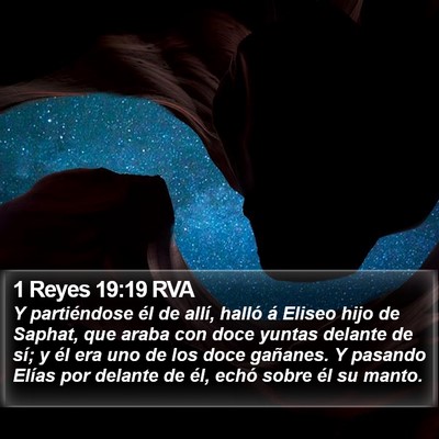 1 Reyes 19:19 RVA Bible Verse Image