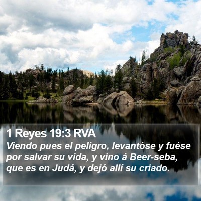 1 Reyes 19:3 RVA Bible Verse Image