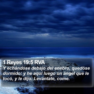 1 Reyes 19:5 RVA Bible Verse Image