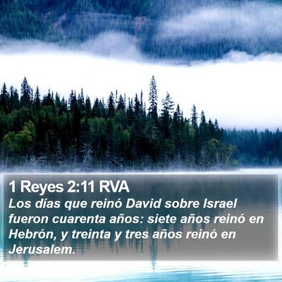 1 Reyes 2:11 RVA Bible Verse Image