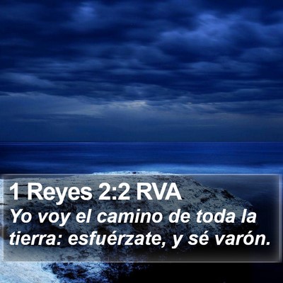 1 Reyes 2:2 RVA Bible Verse Image