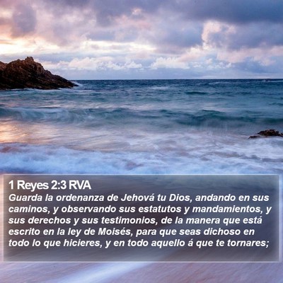 1 Reyes 2:3 RVA Bible Verse Image