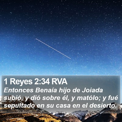 1 Reyes 2:34 RVA Bible Verse Image
