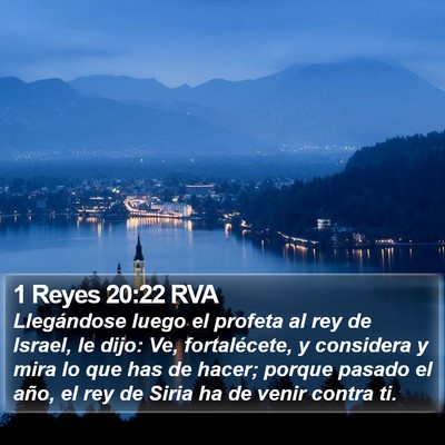 1 Reyes 20:22 RVA Bible Verse Image