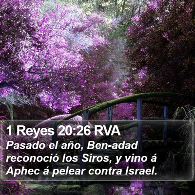 1 Reyes 20:26 RVA Bible Verse Image
