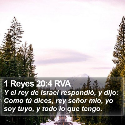 1 Reyes 20:4 RVA Bible Verse Image