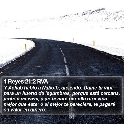 1 Reyes 21:2 RVA Bible Verse Image