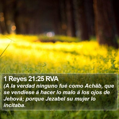 1 Reyes 21:25 RVA Bible Verse Image