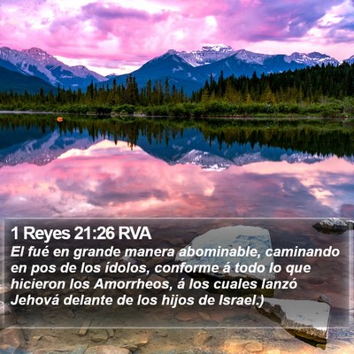 1 Reyes 21:26 RVA Bible Verse Image