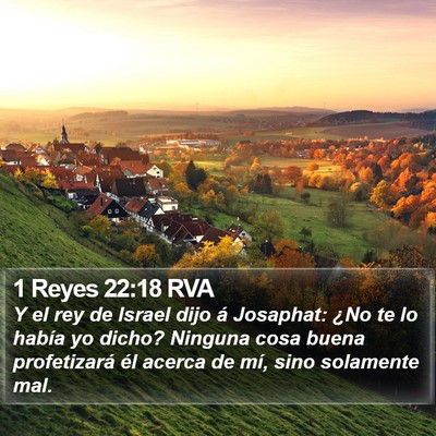 1 Reyes 22:18 RVA Bible Verse Image