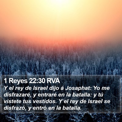 1 Reyes 22:30 RVA Bible Verse Image