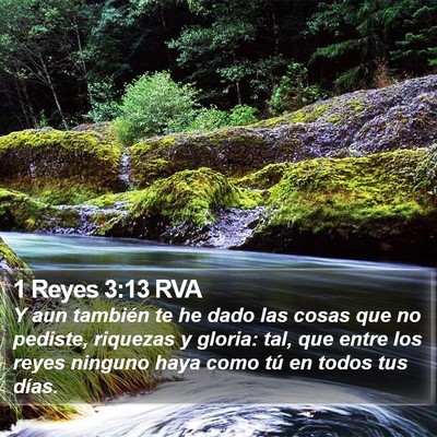 1 Reyes 3:13 RVA Bible Verse Image
