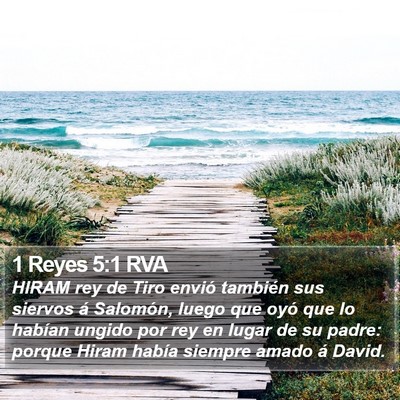 1 Reyes 5:1 RVA Bible Verse Image