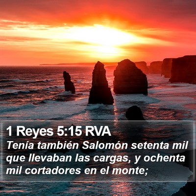 1 Reyes 5:15 RVA Bible Verse Image