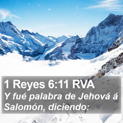 1 Reyes 6:11 RVA Bible Verse Image