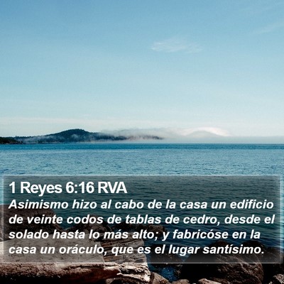 1 Reyes 6:16 RVA Bible Verse Image