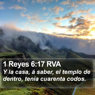 1 Reyes 6:17 RVA Bible Verse Image