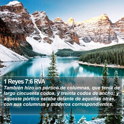 1 Reyes 7:6 RVA Bible Verse Image