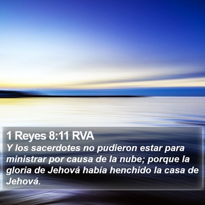 1 Reyes 8:11 RVA Bible Verse Image