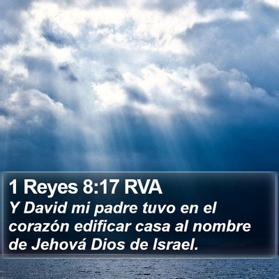 1 Reyes 8:17 RVA Bible Verse Image