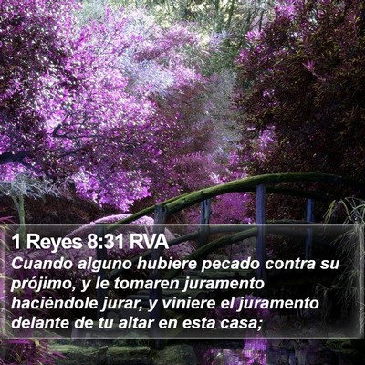 1 Reyes 8:31 RVA Bible Verse Image