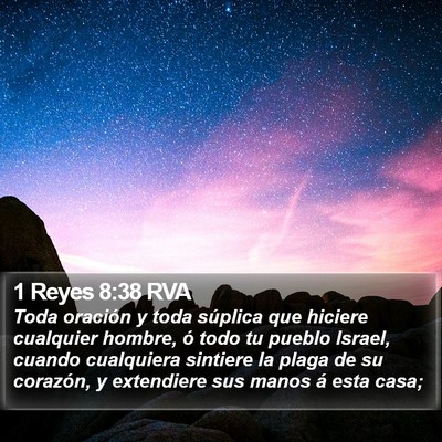 1 Reyes 8:38 RVA Bible Verse Image