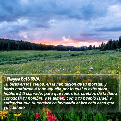 1 Reyes 8:43 RVA Bible Verse Image