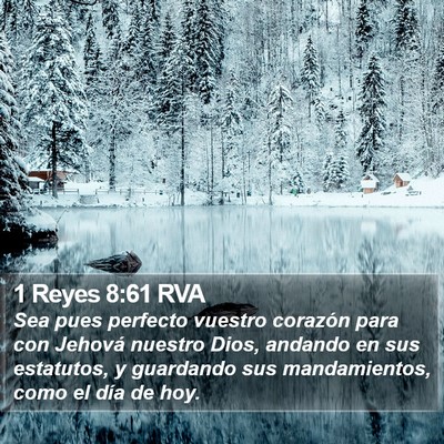 1 Reyes 8:61 RVA Bible Verse Image