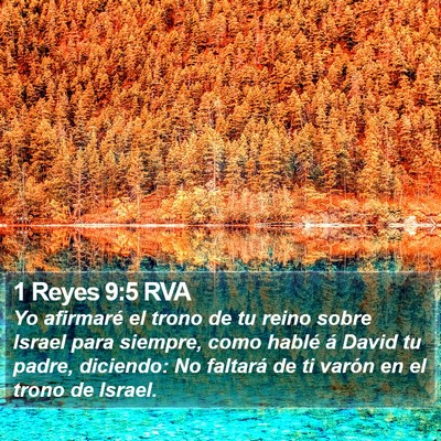 1 Reyes 9:5 RVA Bible Verse Image