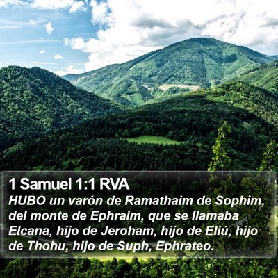 1 Samuel 1:1 RVA Bible Verse Image