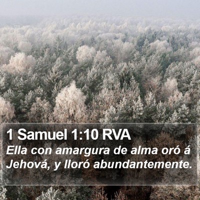 1 Samuel 1:10 RVA Bible Verse Image